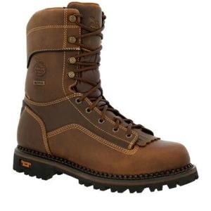 Georgia Boot AMP LT Low Heel Logger Composite Toe Waterproof Work Boot